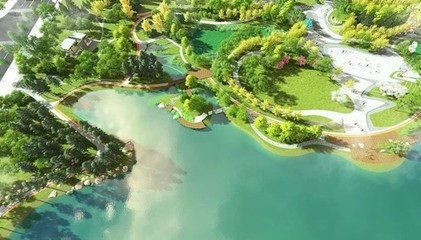 蓝海绿业江门人才岛好批项目圆满竣工