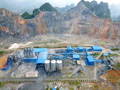 充分利用石灰石矿山资源延伸产业链,中誉鼎力新建年产200万吨砂石骨料生产线坐落广西