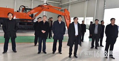 临沂全市开发区项目建设考核组来山东常林集团调研