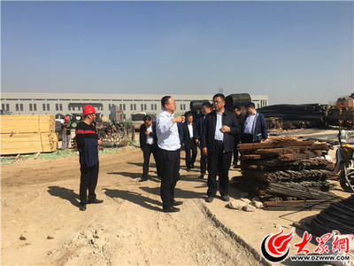 李国珍现场调度开发区棚改、工厂企业等重点项目